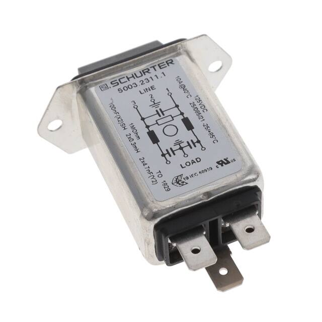 5003.2311.1 SCHURTER Inc.  Modules de filtrage de ligne électrique